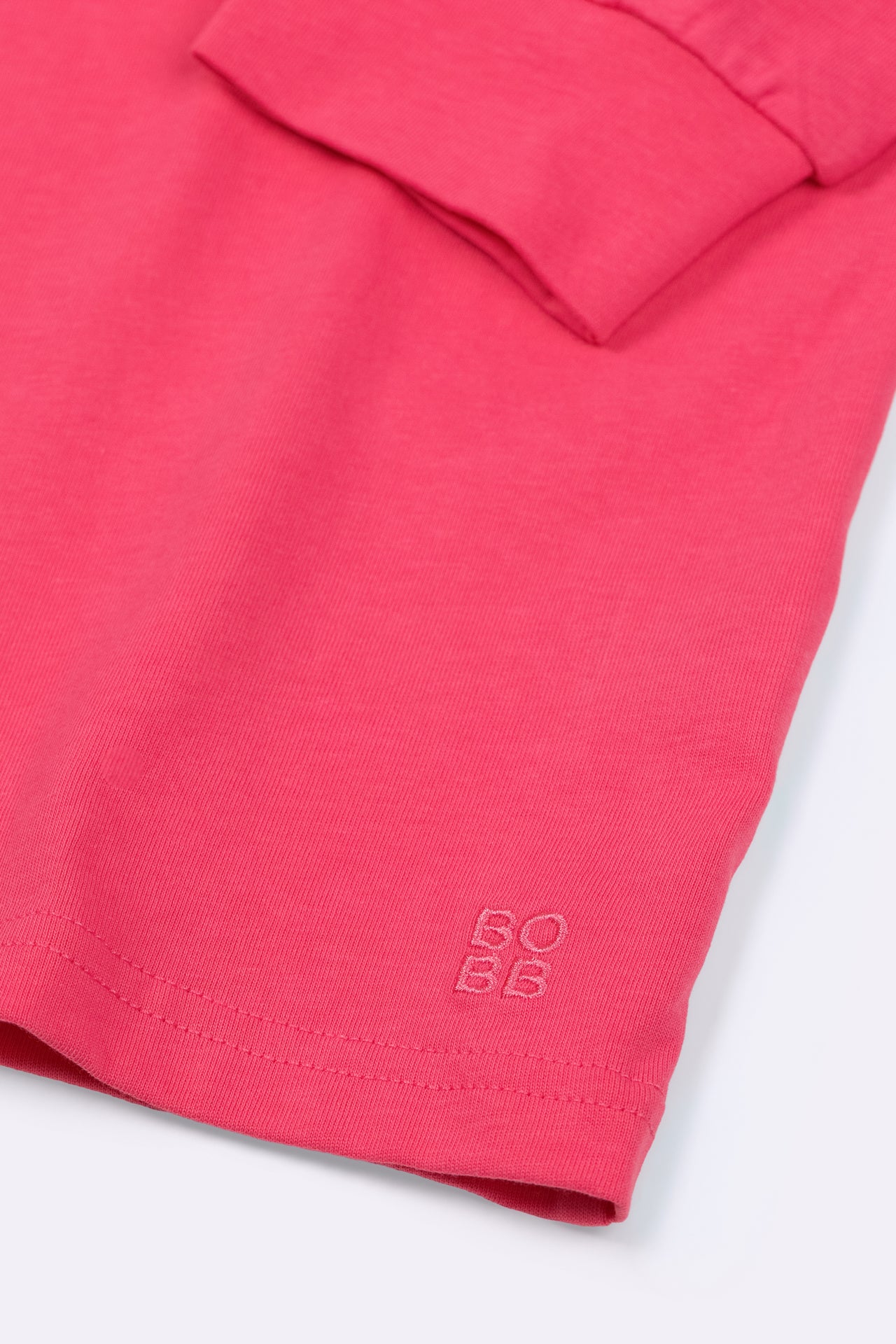 Bbobbie - Two Tone Long Sleeve Tee Pink/Red