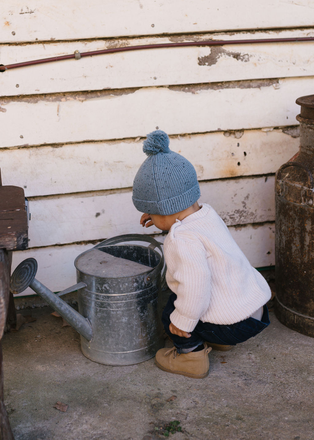 Acorn Kids - Stargaze Beanie Blue Speckle