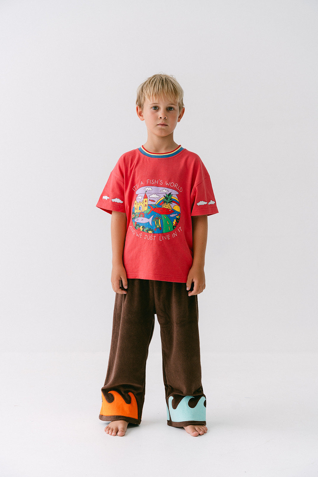 Spicy Dugong - Wave Party Pants Brown