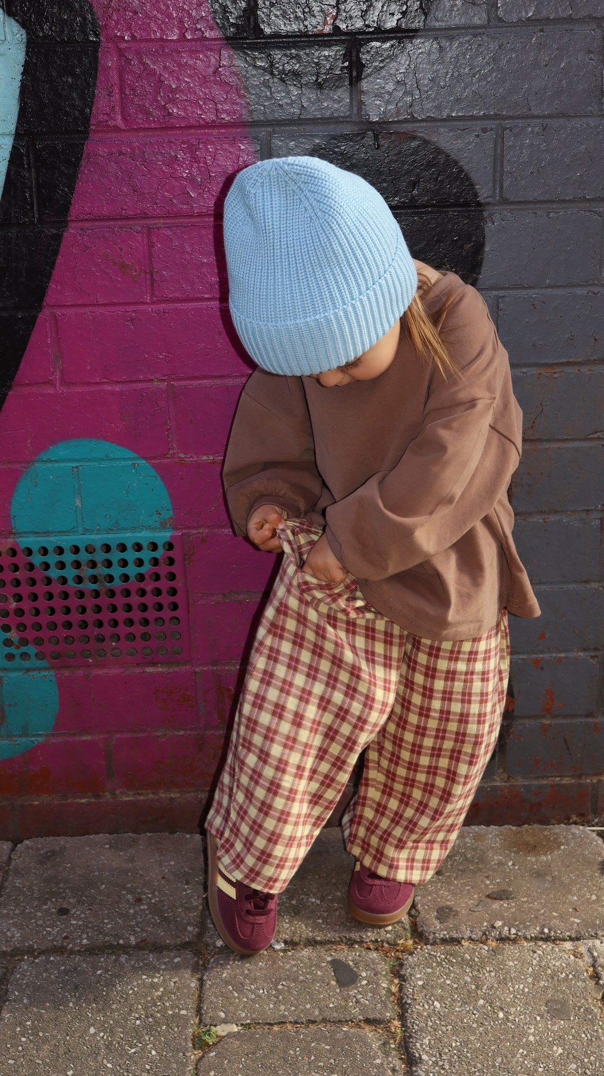 Neon Butter Marlow Pant Plaid