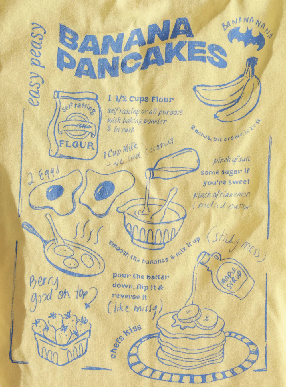 Small Swim Club - Banana Pancakes T-Shirt