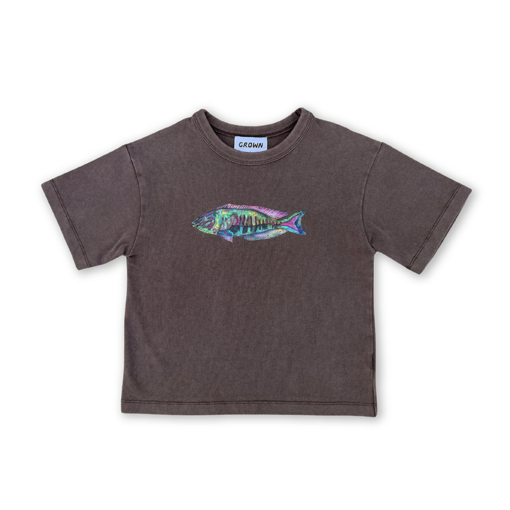 Grown - Kids Parrot Fish Tee Dune