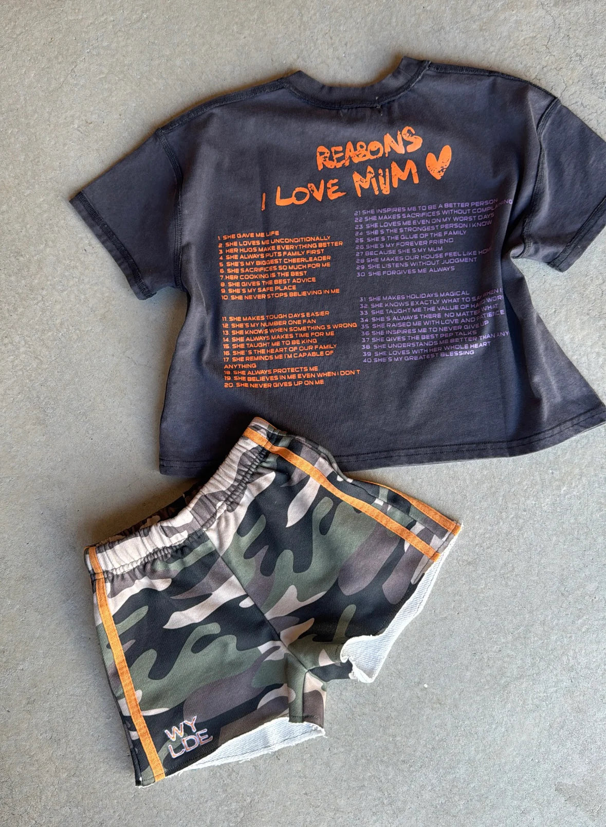 PRE-ORDER Wylde the Label - Love Mum Tee
