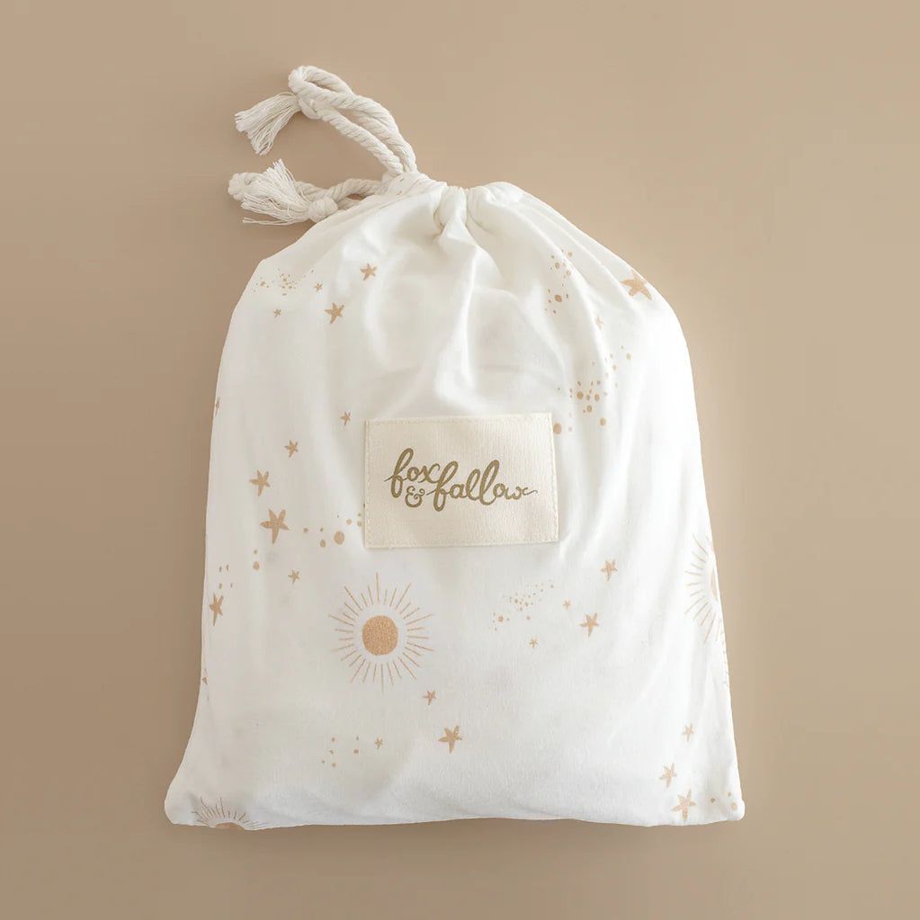 Fox & Fallow - Constellation Organic Fitted Cot Sheet