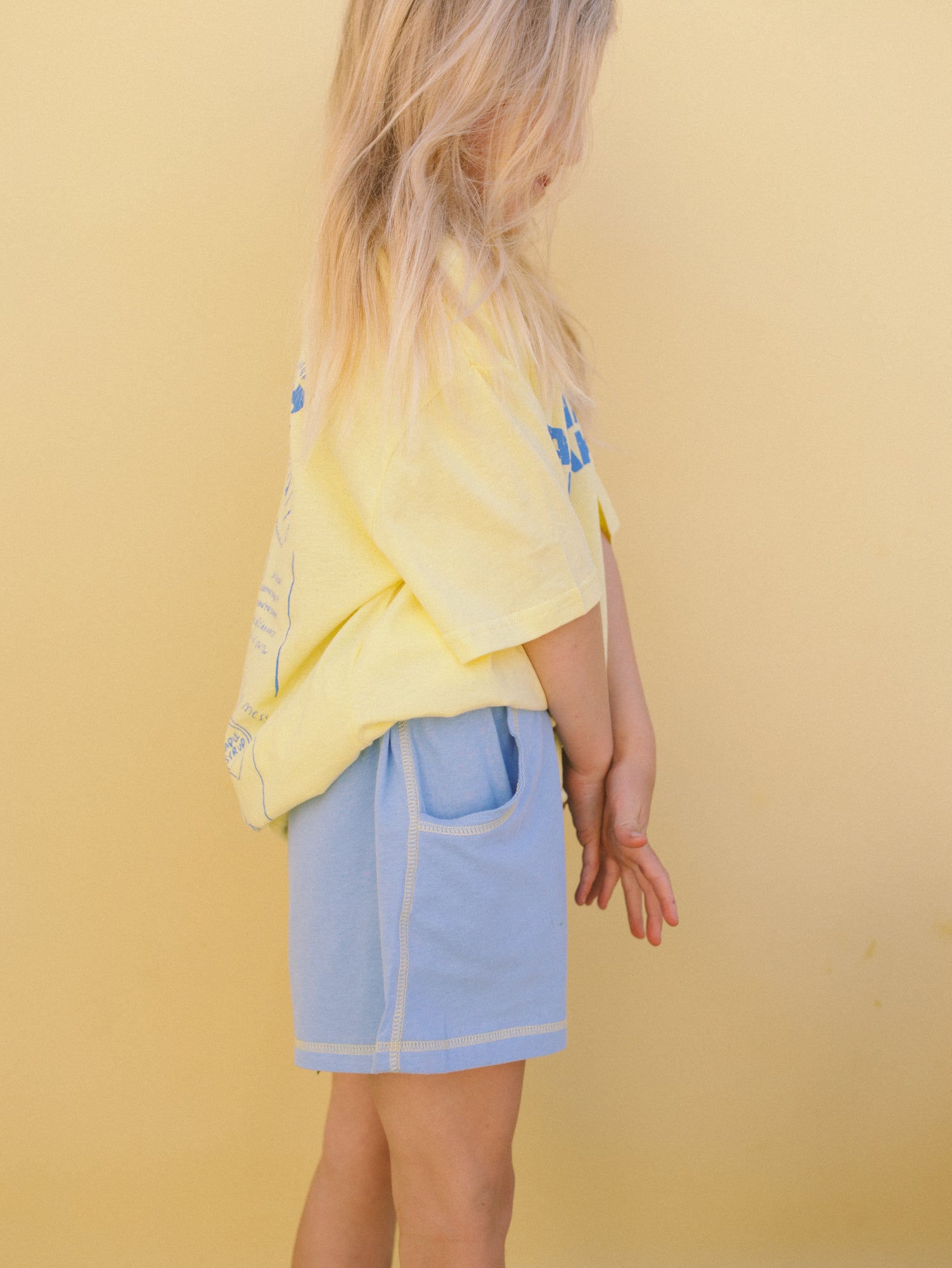 Small Swim Club - Small Lounge Short Cornflower Blue