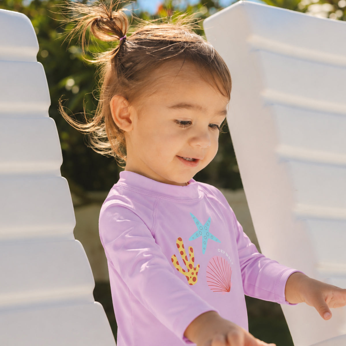 Crywolf - Baby Rash Vest Sugar Shell