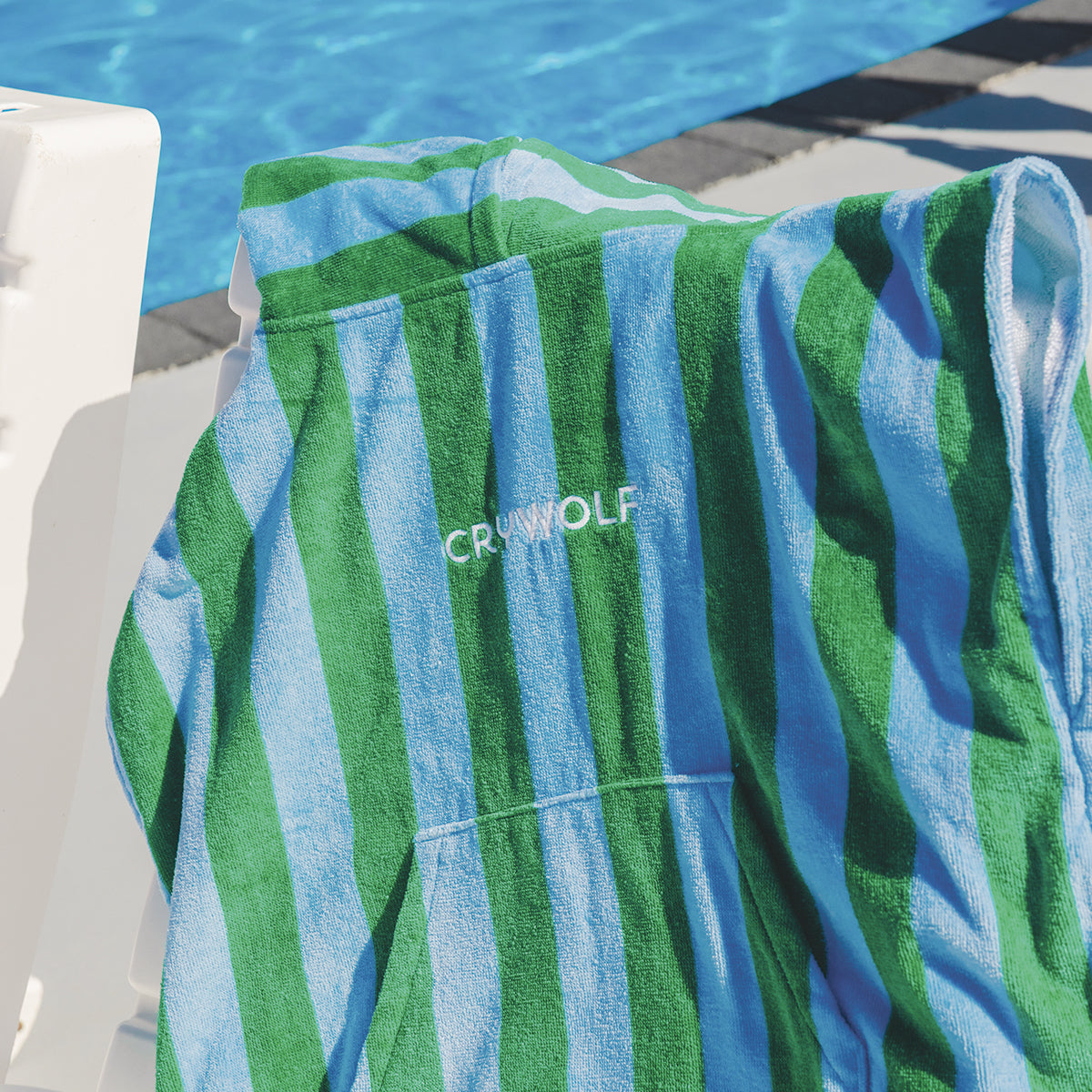 Crywolf - Hooded Towel Deck Stripe