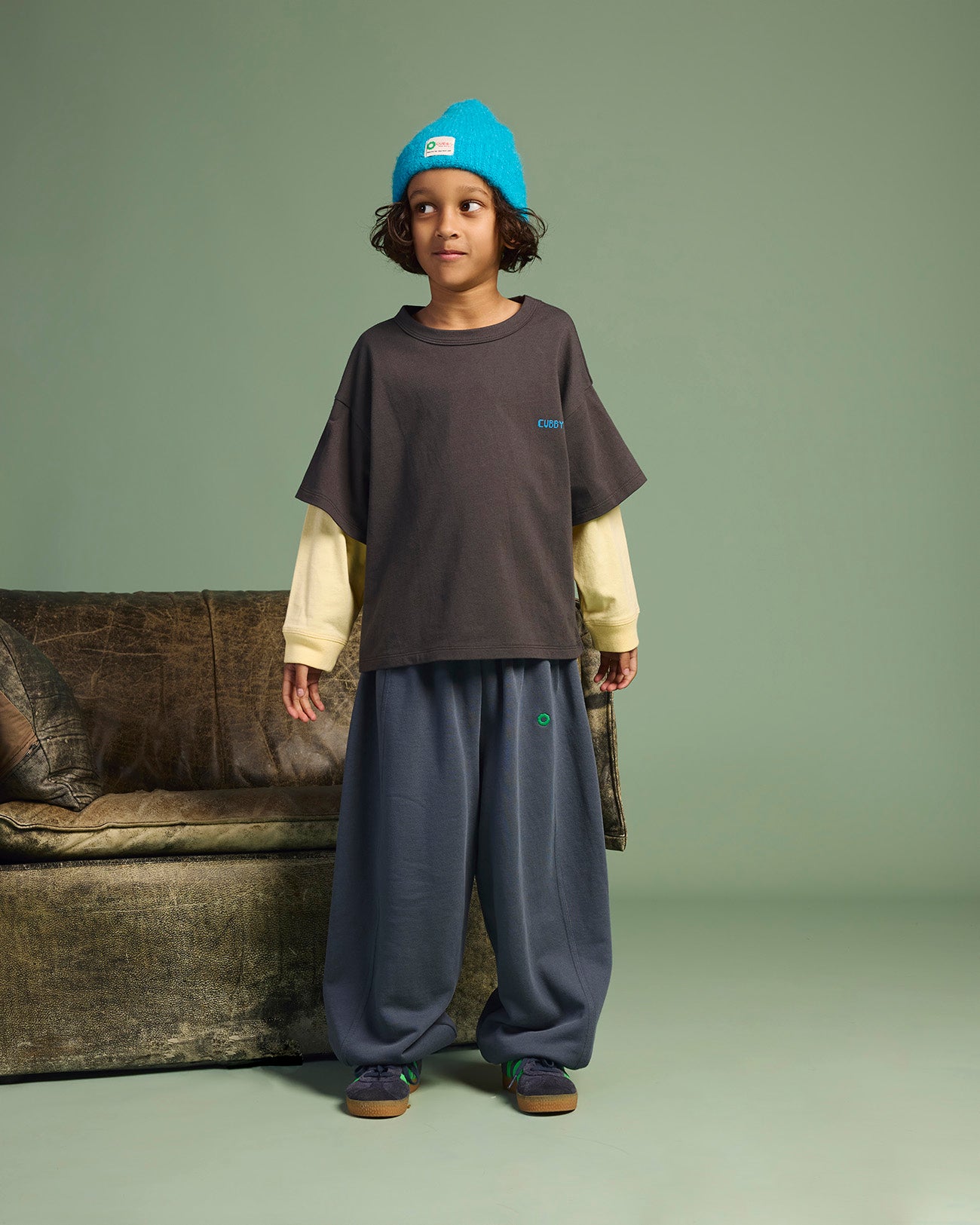 Cubby - Dusty Layered Top Coal