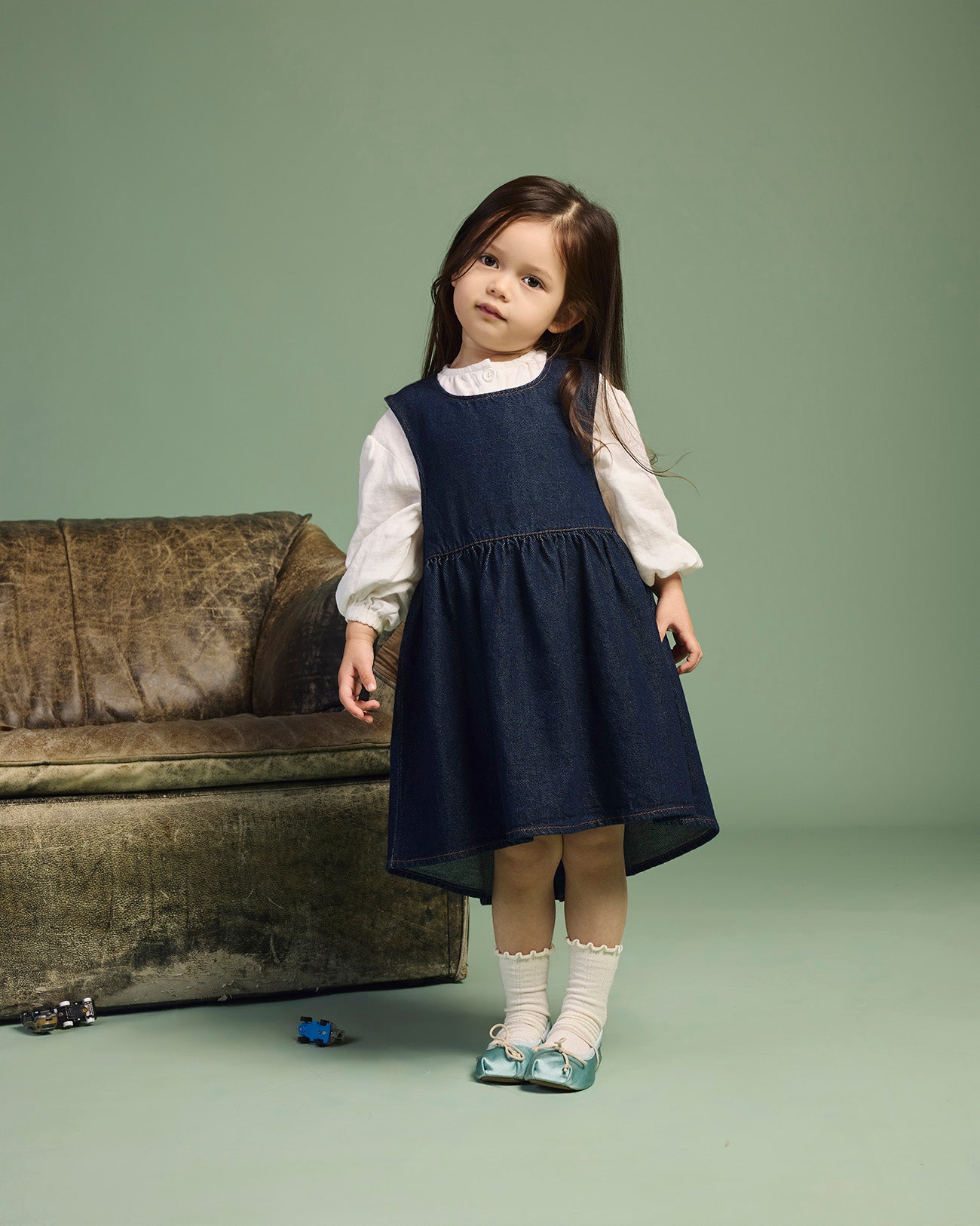 PRE-ORDER Cubby - Wendy Denim Dress Midnight