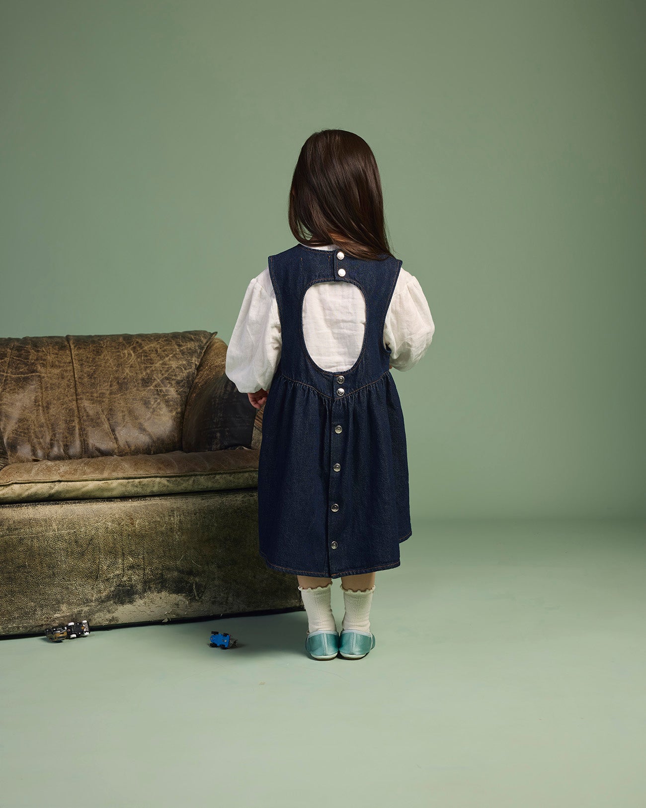 PRE-ORDER Cubby - Wendy Denim Dress Midnight