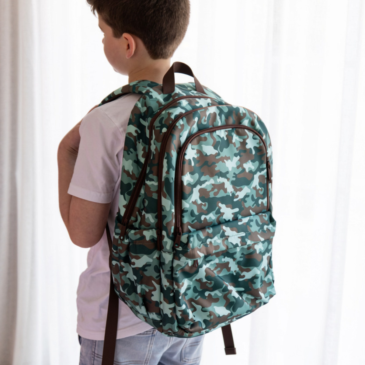 Kinnder Campus School Backpack in Camo