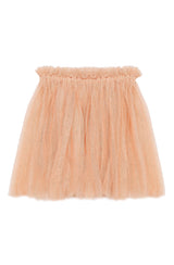 Classic tutu in nude colourway with gold sparkles