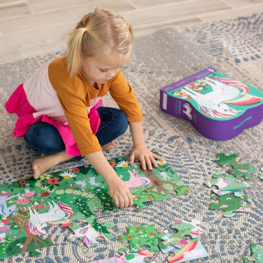 Crocodile Creek - Classic Floor Puzzle 36 pc Unicorn Dreams