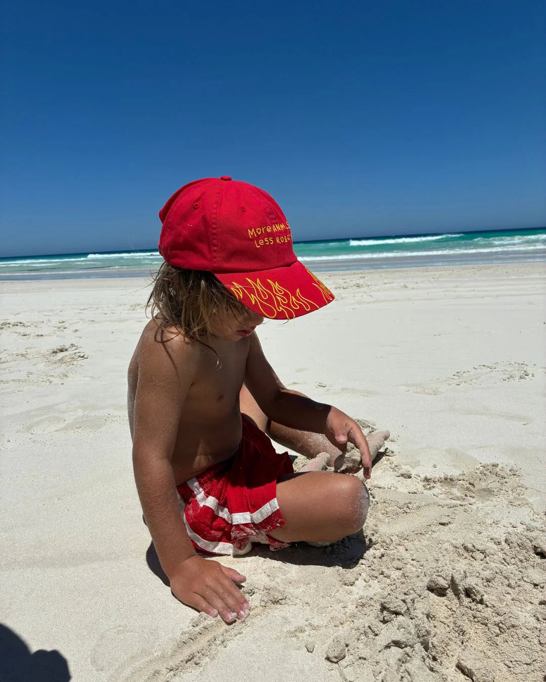 Ziggy Zaza - Flame Cap Racer Red