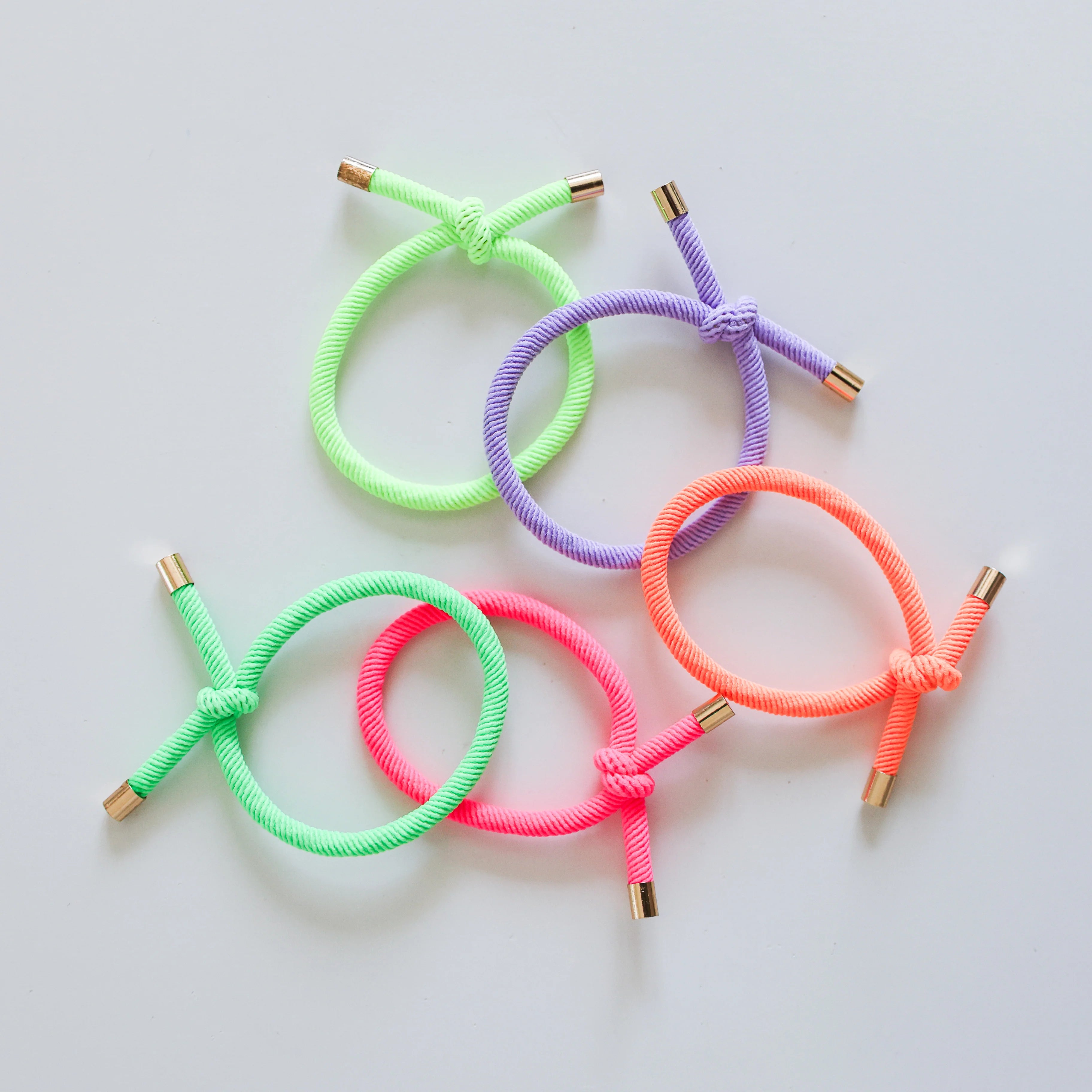 Josie Joan's - Neon Nora Hair Tie Essentials (Set of 5)