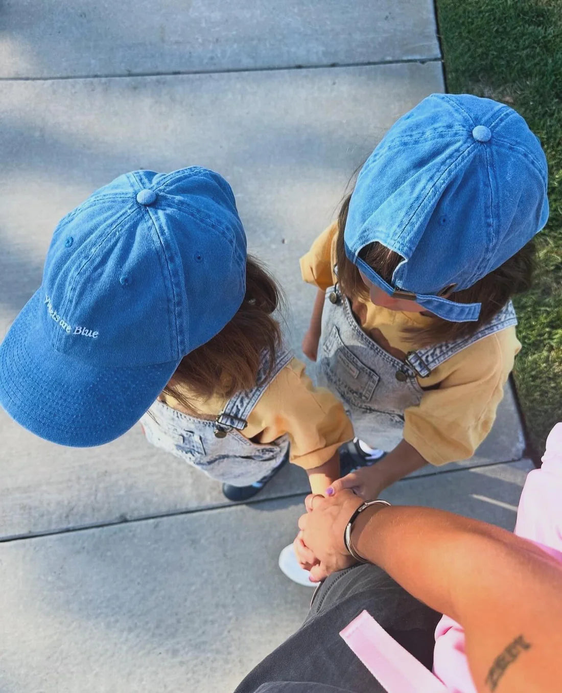 Ziggy Zaza ~ Violets Are Blue Cap Washed Blue