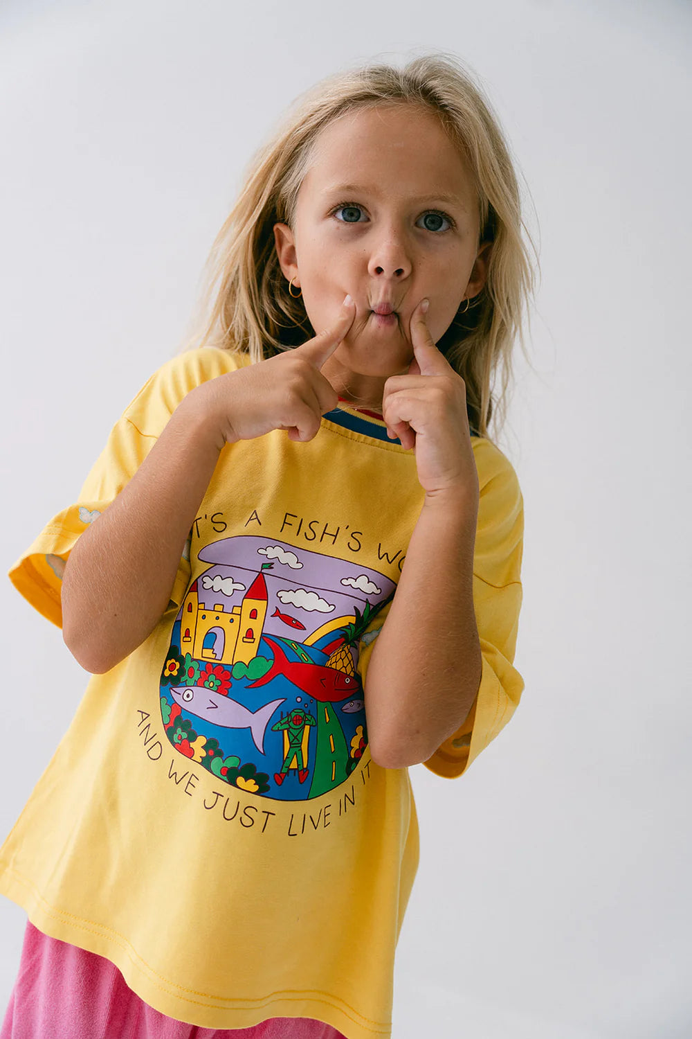 Spicy Dugong - Fish Life Tee Yellow