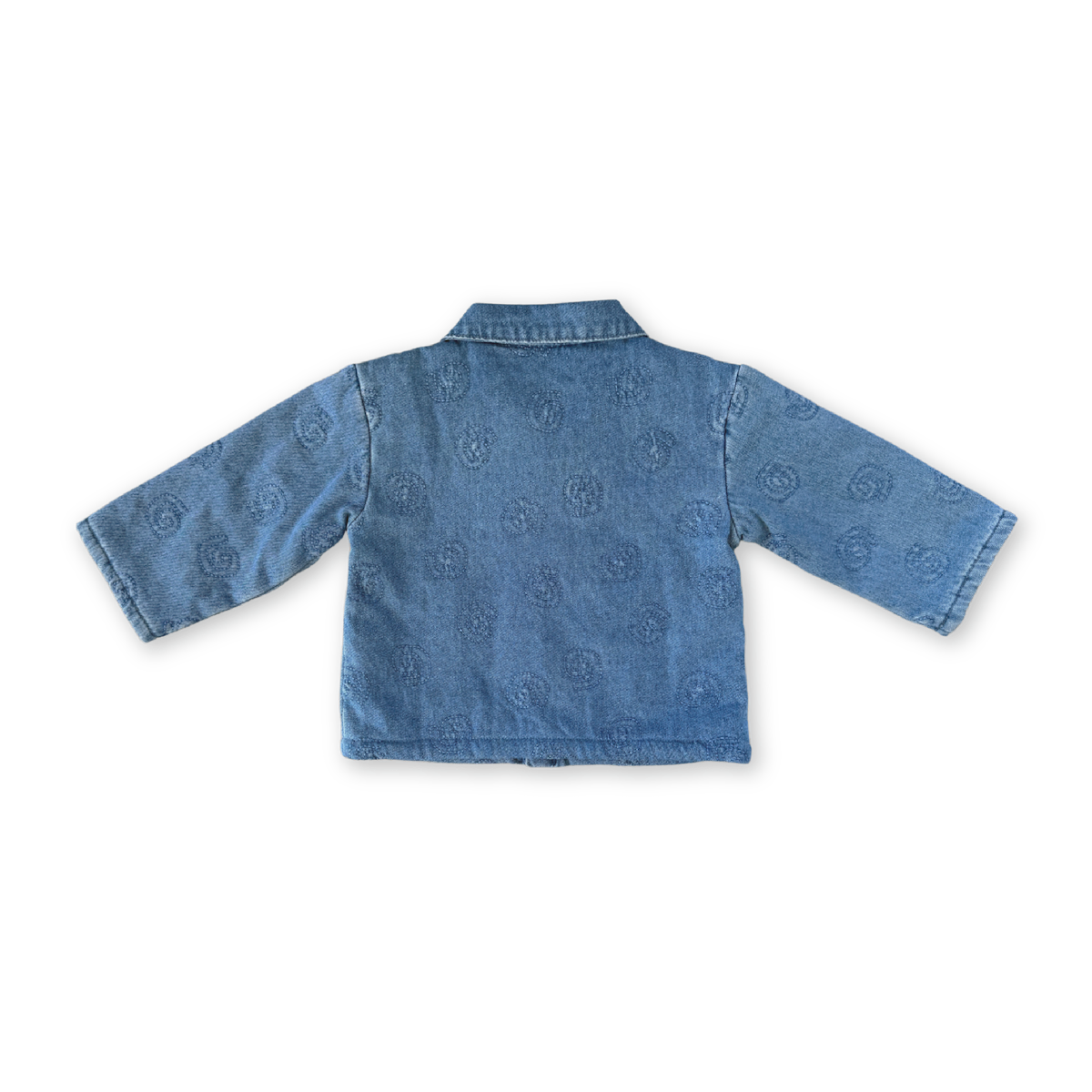 Grown - Quilted Swirl Denim Jacket