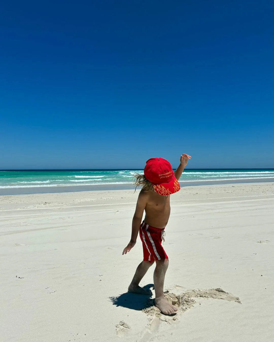 Ziggy Zaza - Flame Cap Racer Red