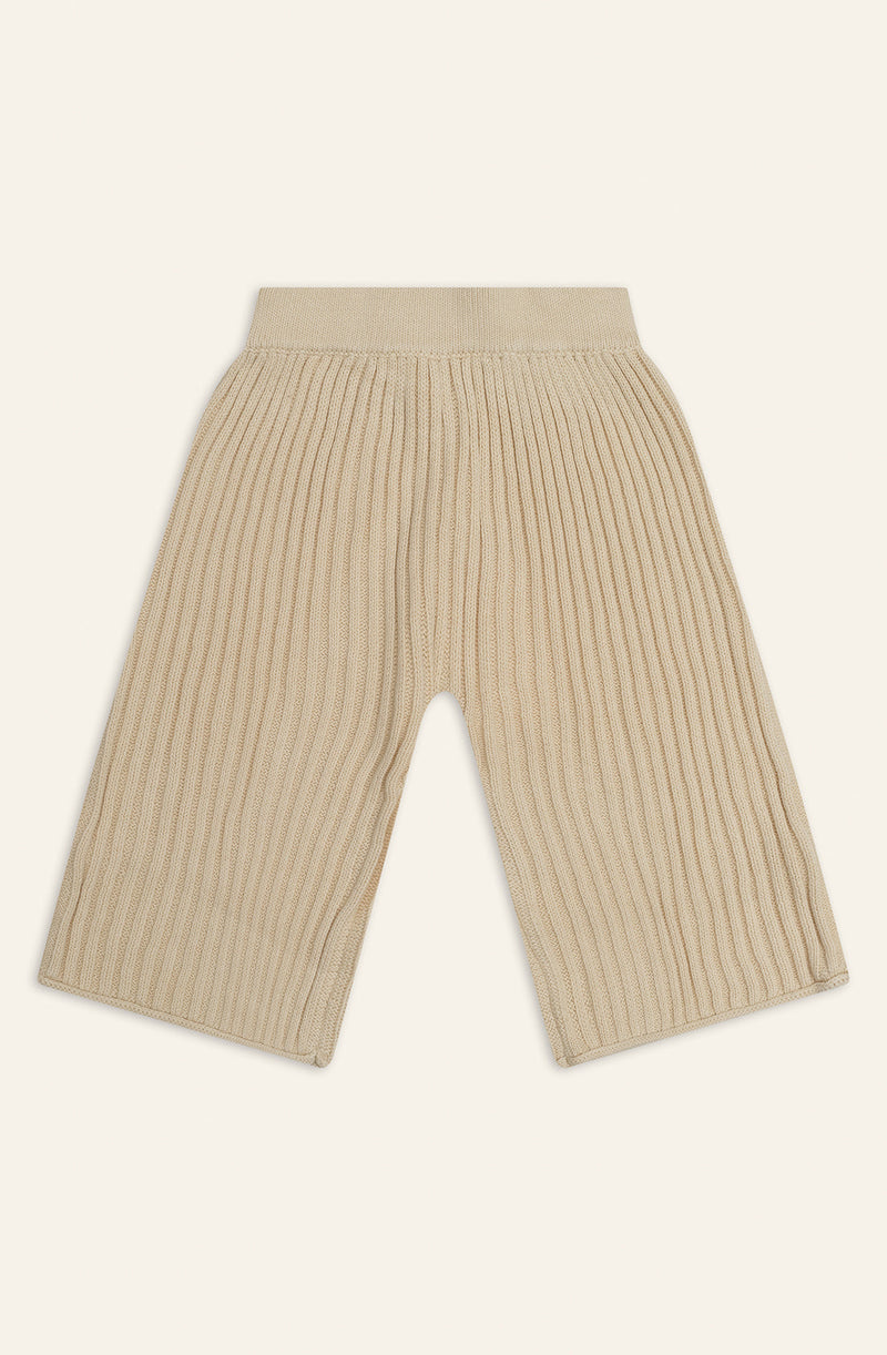 Essential Knit Pants Biscuit