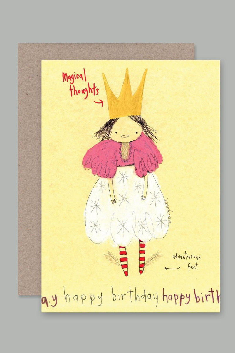 Greeting Card "Magical Thoughts Birthday"