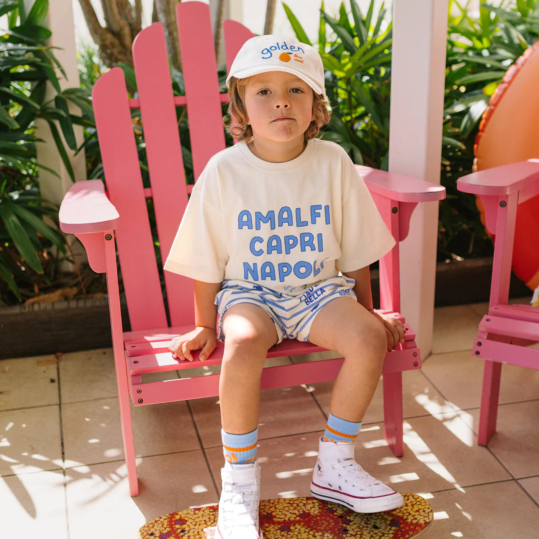 Golden Children - Ciao Arancia Socks Vintage Blue