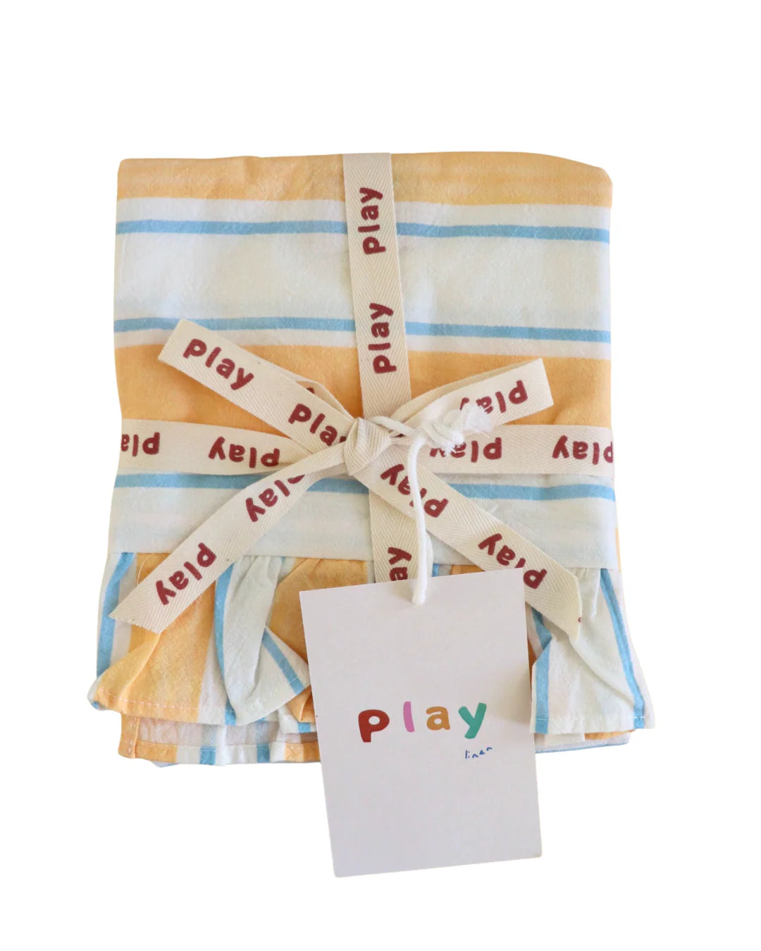 PRE-ORDER Play Linen - Sea Stripe Pillowcase Separates