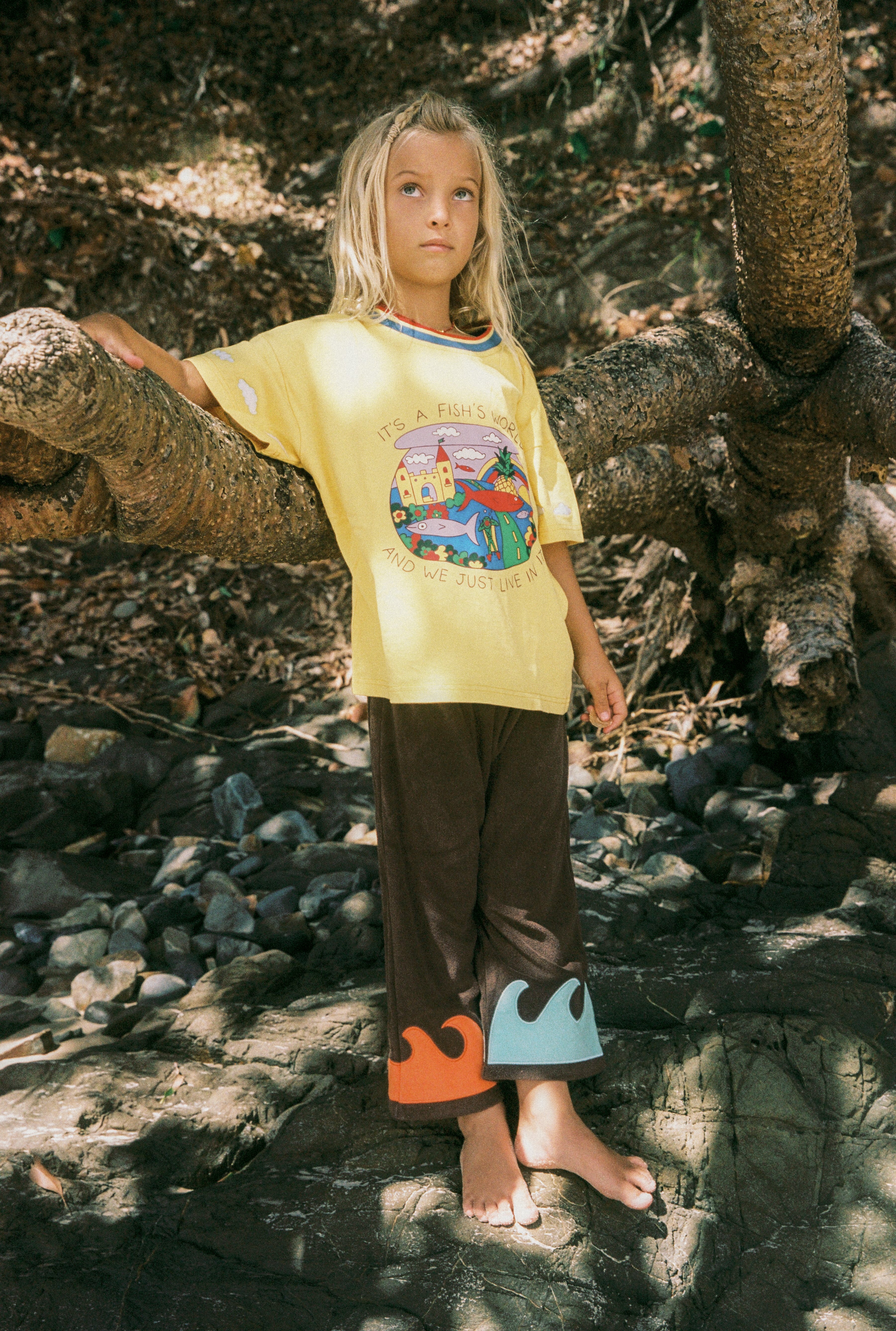 Spicy Dugong - Wave Party Pants Brown