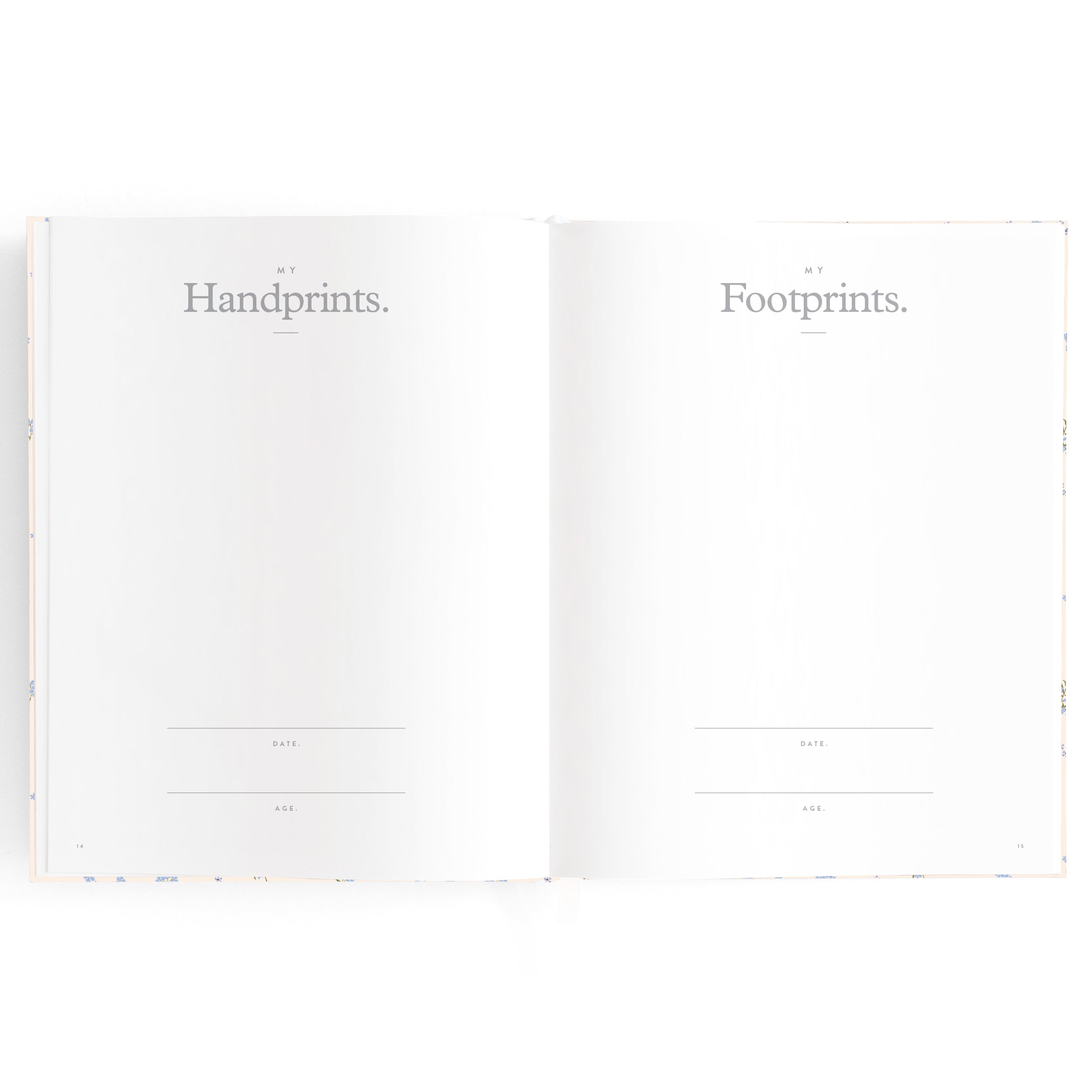 Fox & Fallow - Baby Book Forget-Me-Not