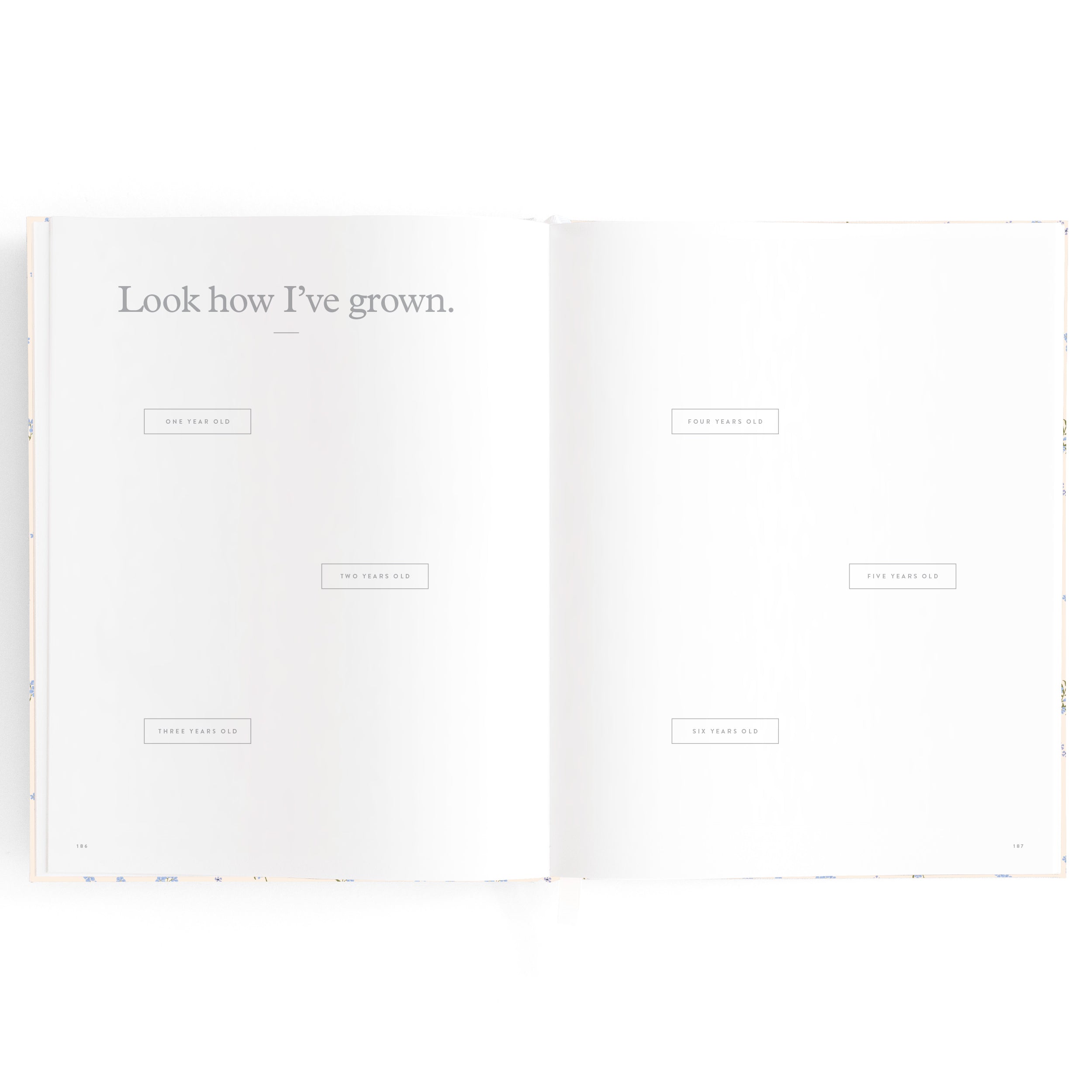 Fox & Fallow - Baby Book Forget-Me-Not
