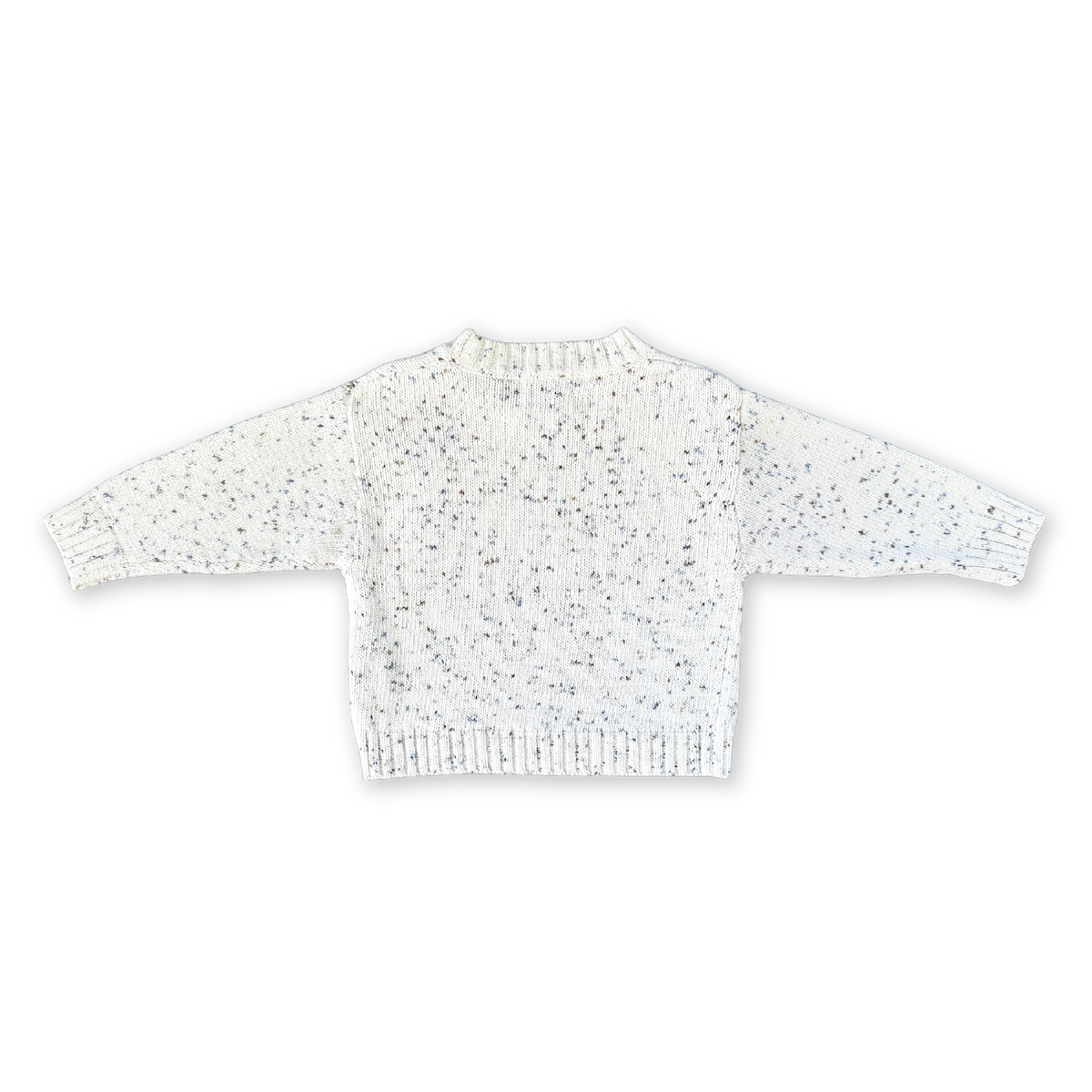 Grown - Organic Funfetti Knit Pull Over Surf