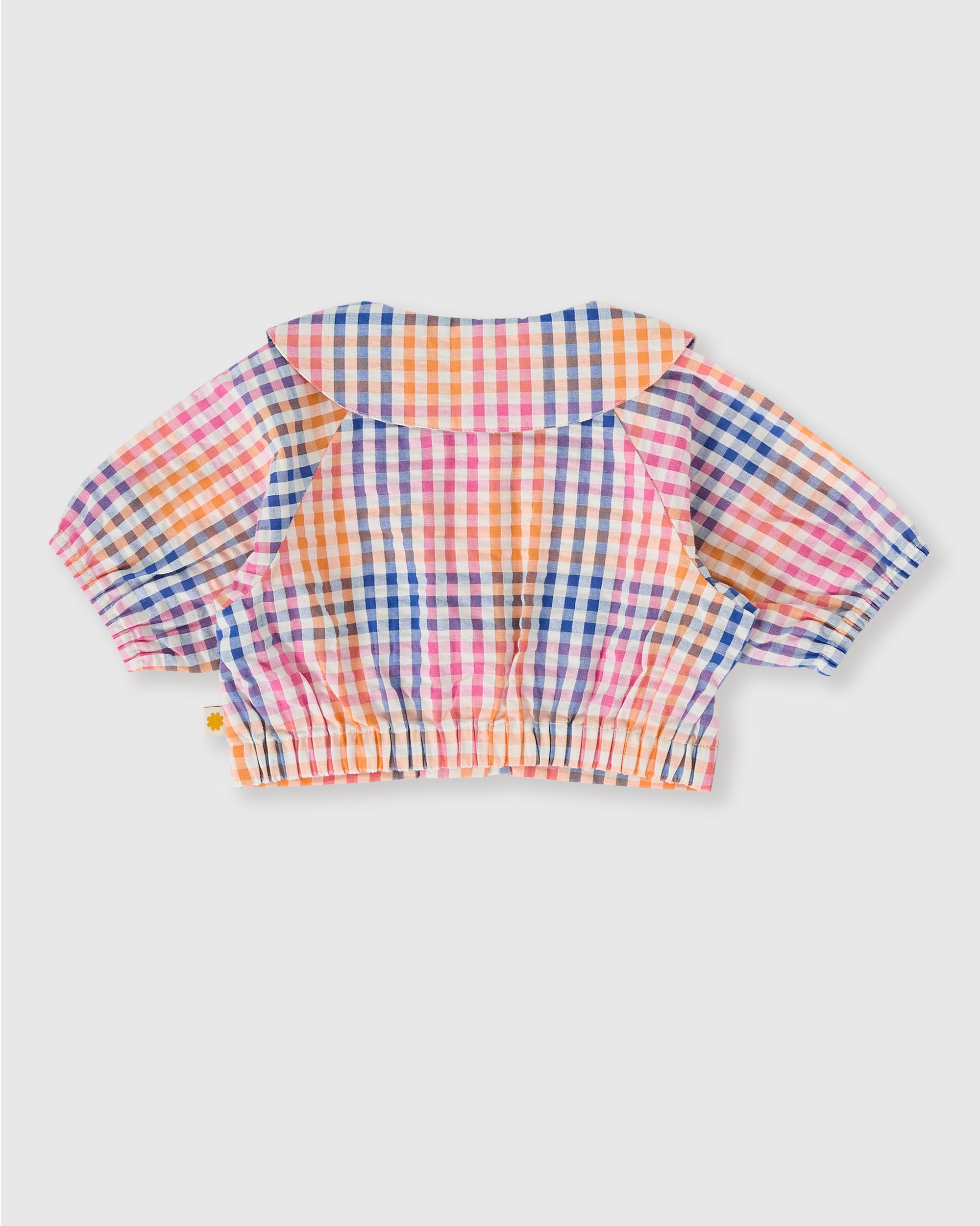 Goldie + Ace - Rainbow Gingham Beatrice Blouse