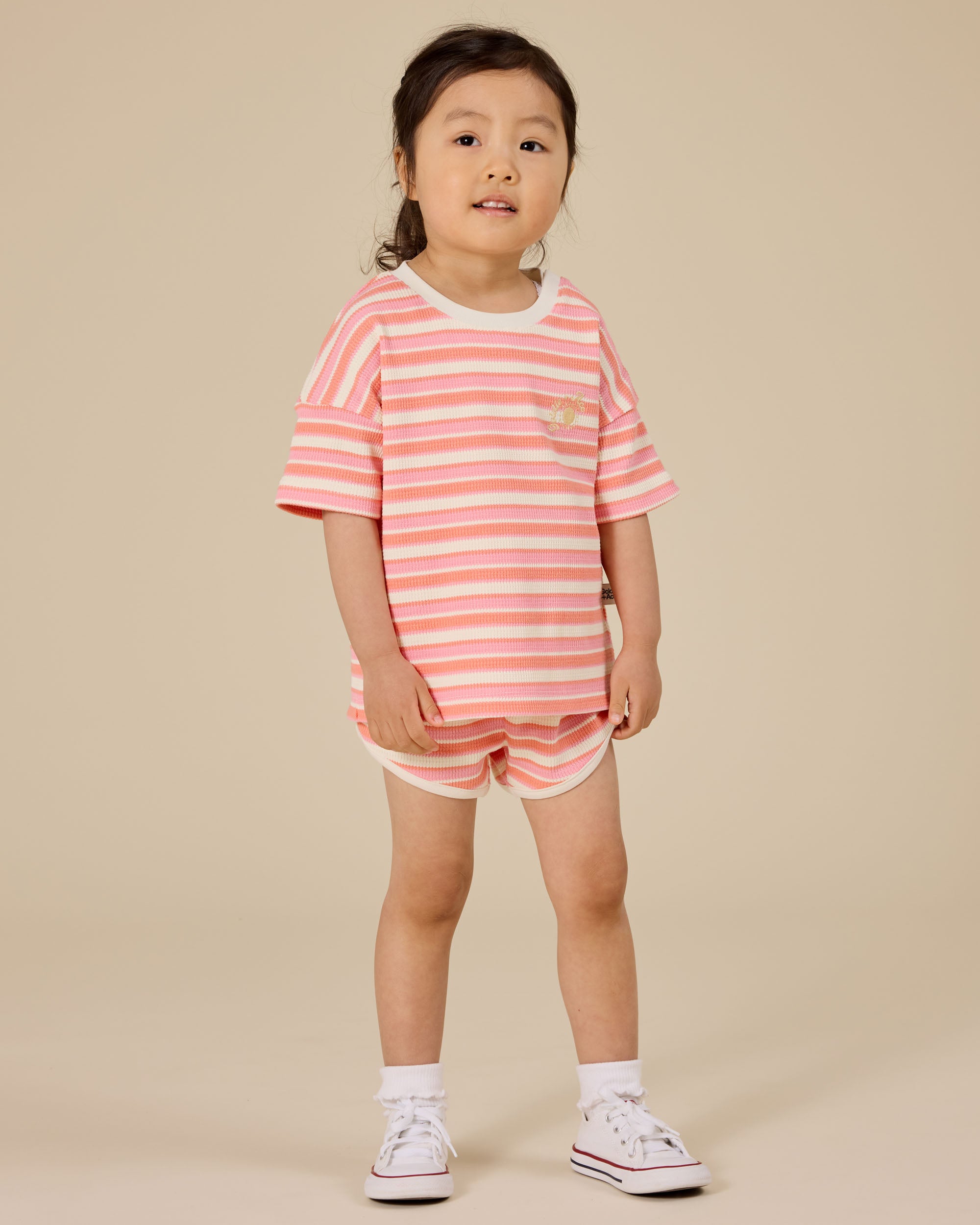 Goldie + Ace - Watermelon Stripe Shorts