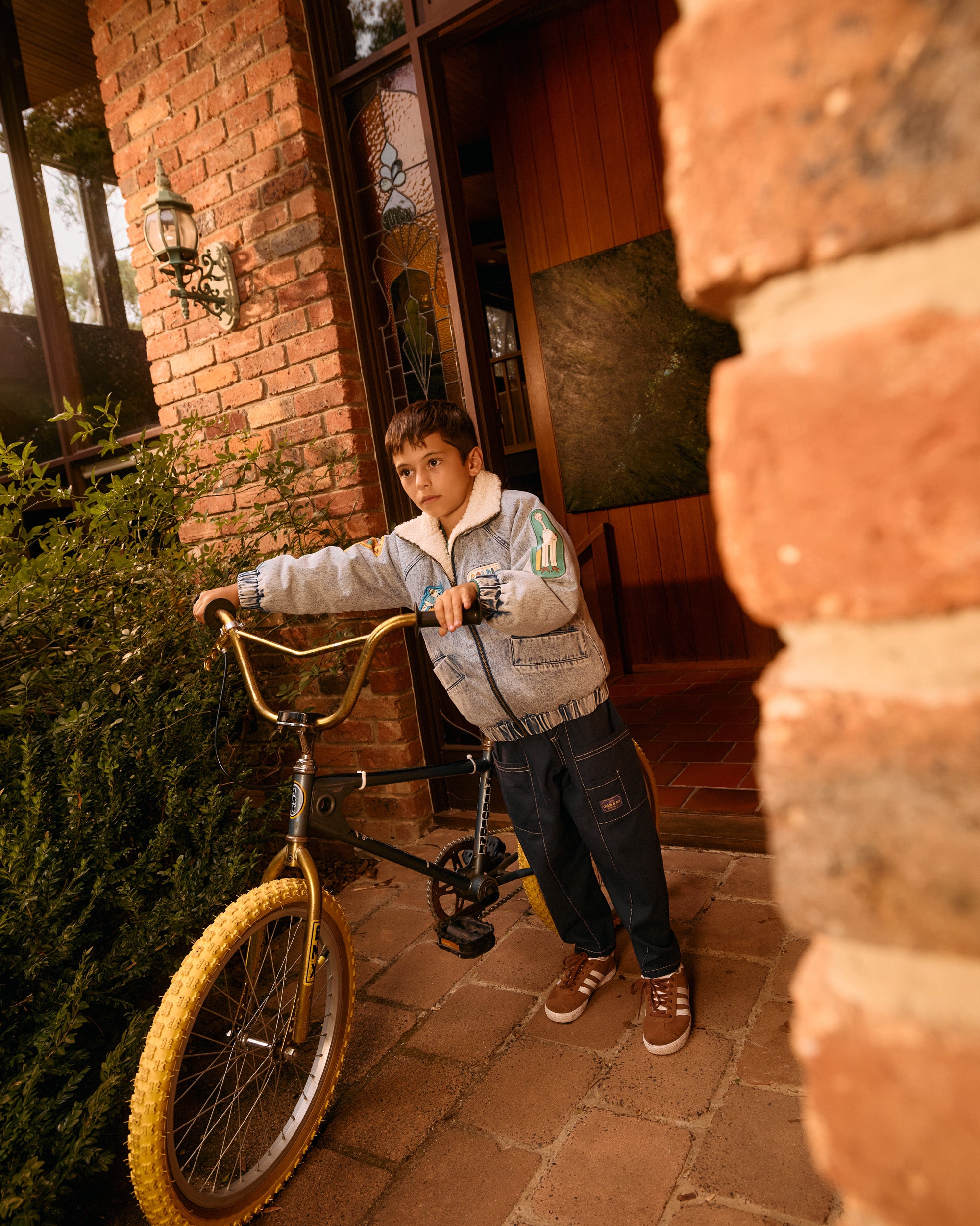 Goldie + Ace - Ari Denim Sherpa Jacket