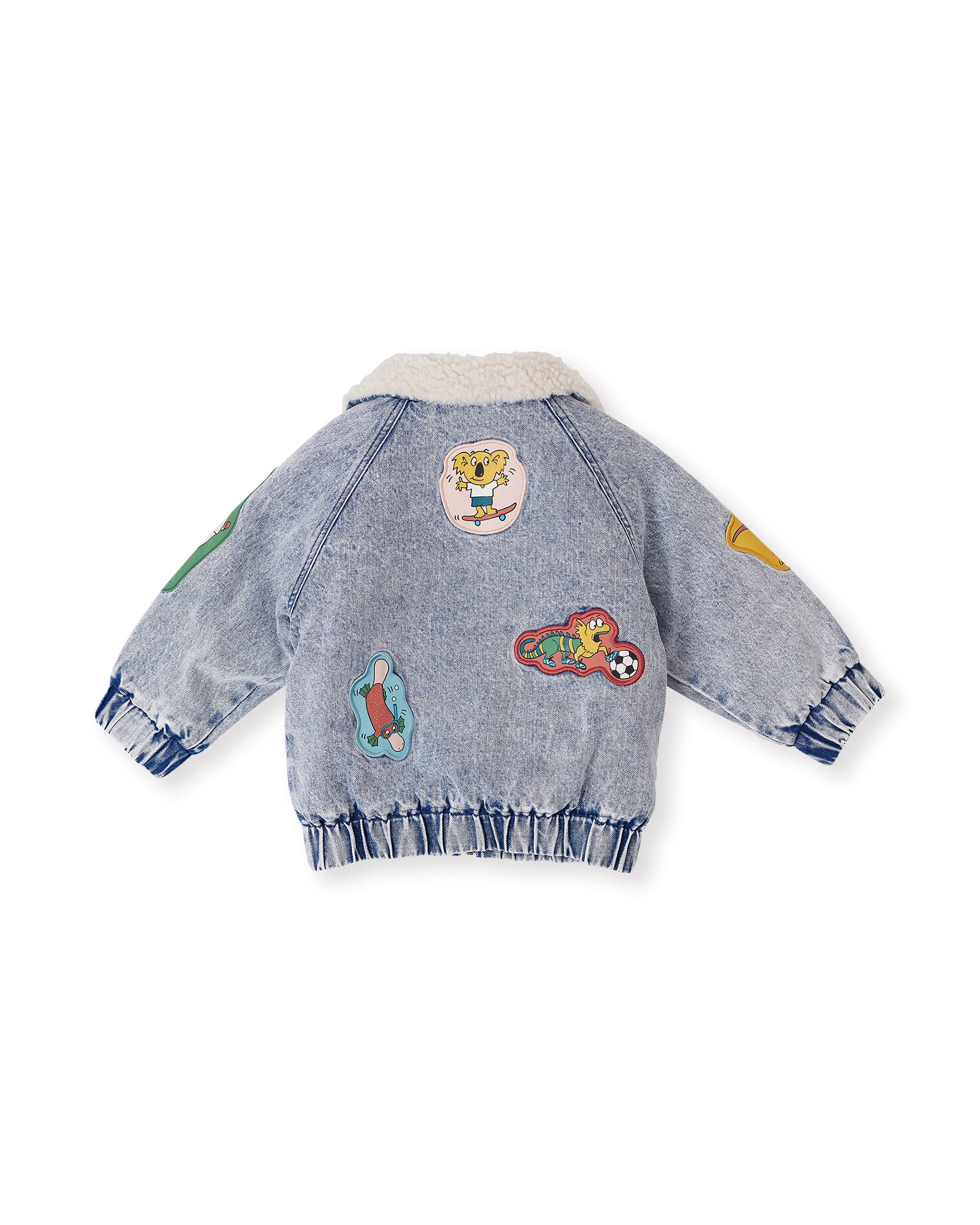 Goldie + Ace - Ari Denim Sherpa Jacket