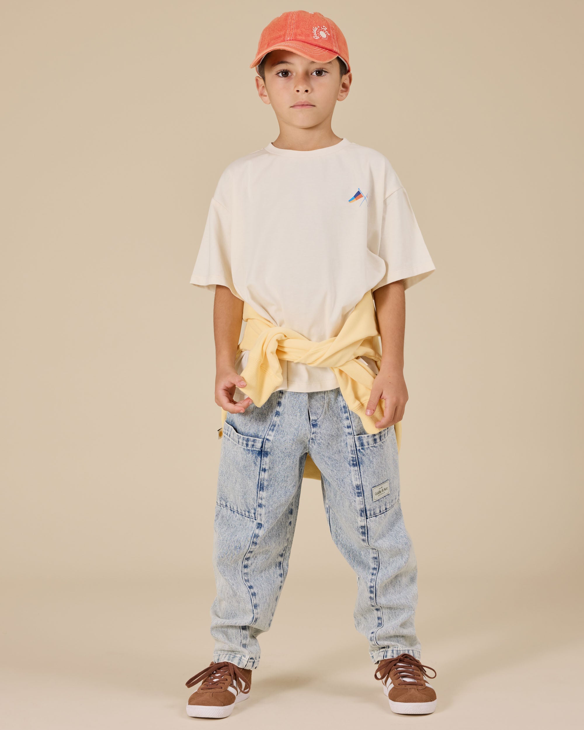 Goldie + Ace - Tate Embroidered Denim Cap