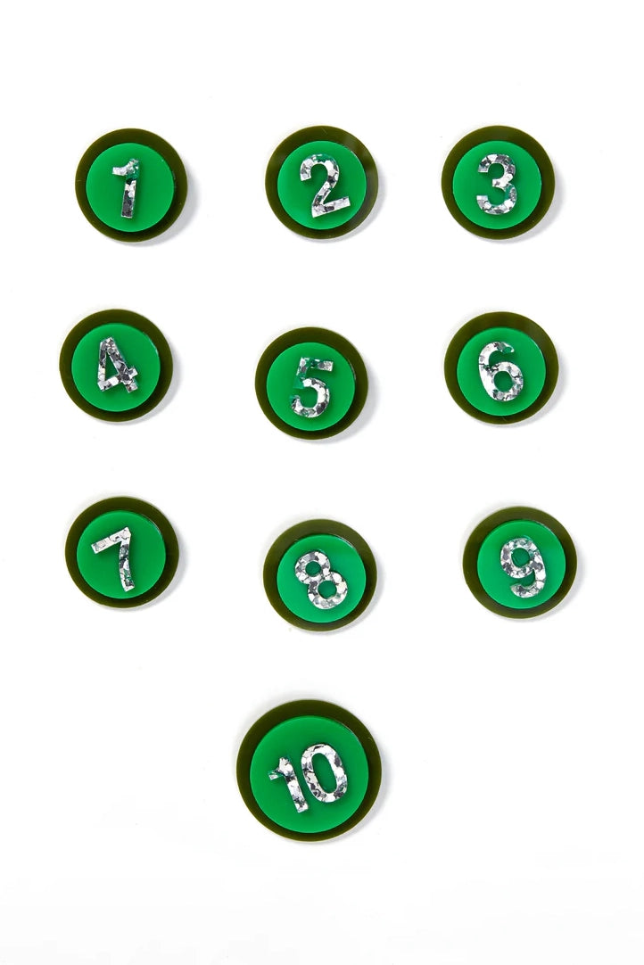Hello Kit Co - Birthday Badge! Green