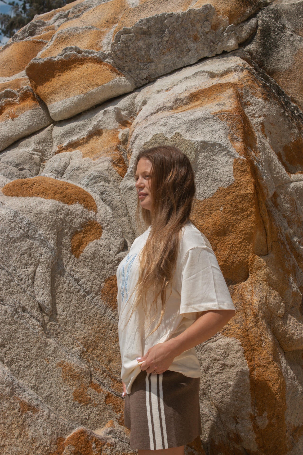 Grown - Ladies Organic Milano Knit Short Mud