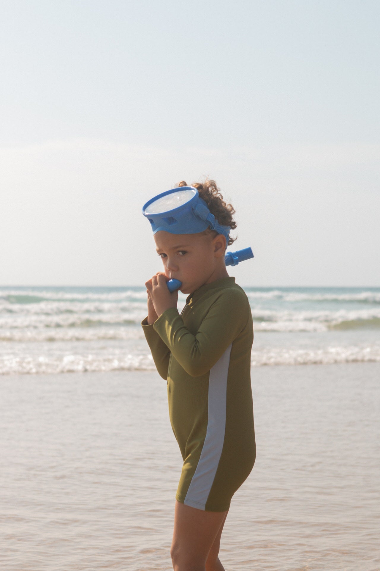 Grown - Zip Long Sleeve One Piece Leaf