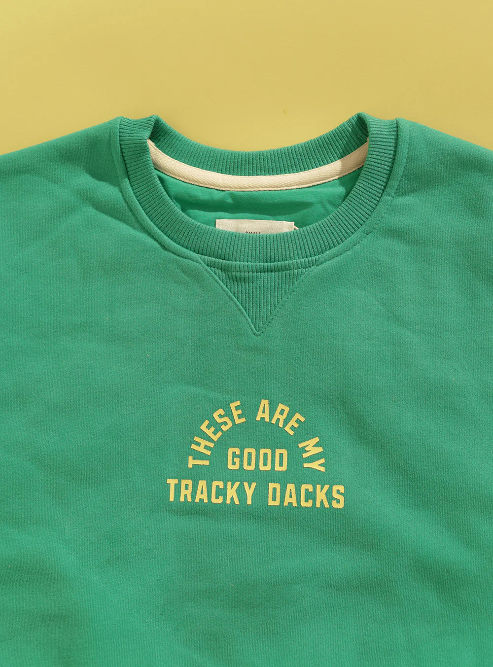 Small Swim Club - Good Tracky Pullover Lemon/Lime