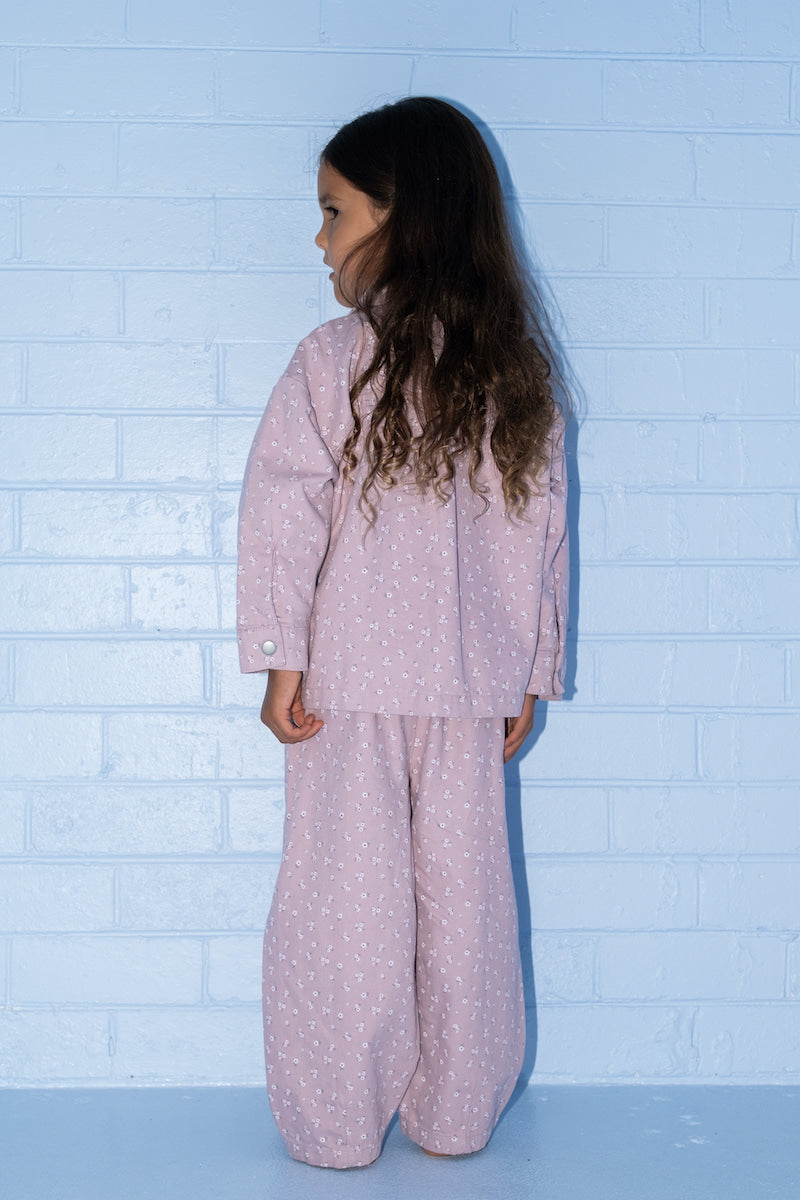 Grown - Organic Bloom Denim Shirt Jacket
