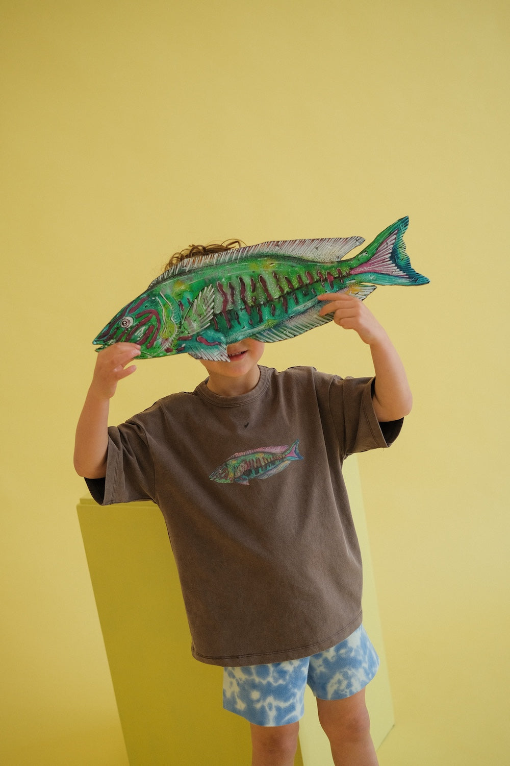 Grown - Kids Parrot Fish Tee Dune