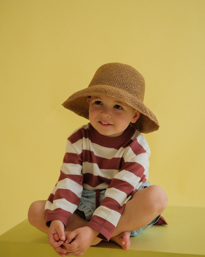 Grown - Crochet Adjustable Hat Natural
