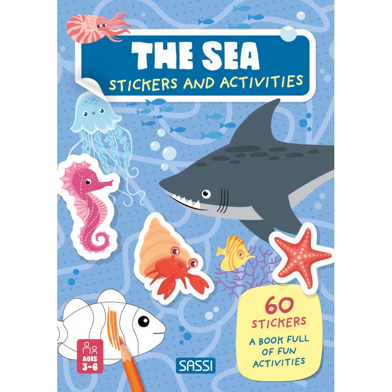Sassi - Stickers and Activities Book The Sea
