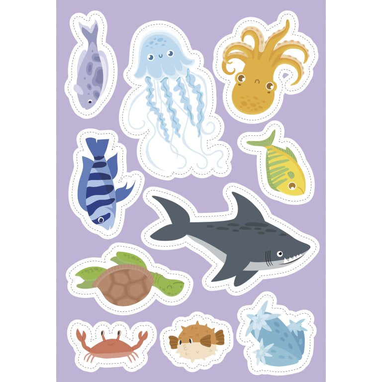 Sassi - Stickers and Activities Book The Sea