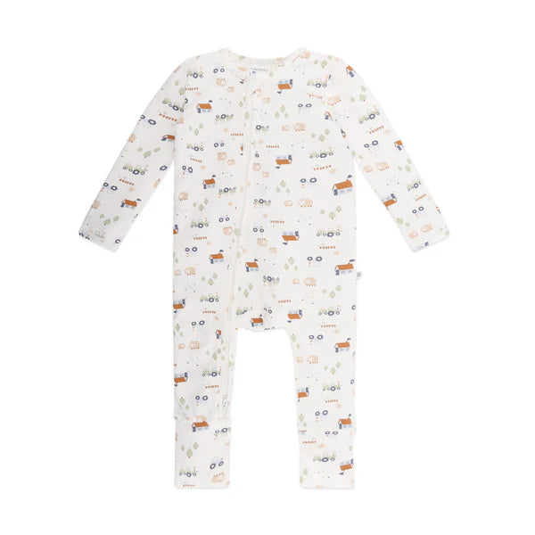 Kynd Baby - Day or Night Onesie Little Farm