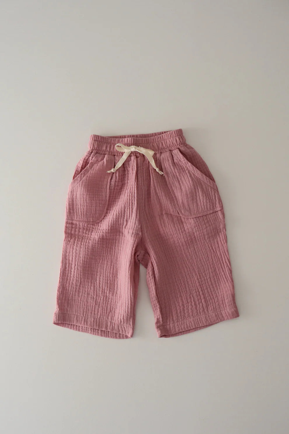 Worn Curations - Muslin Pocket Pants Berry