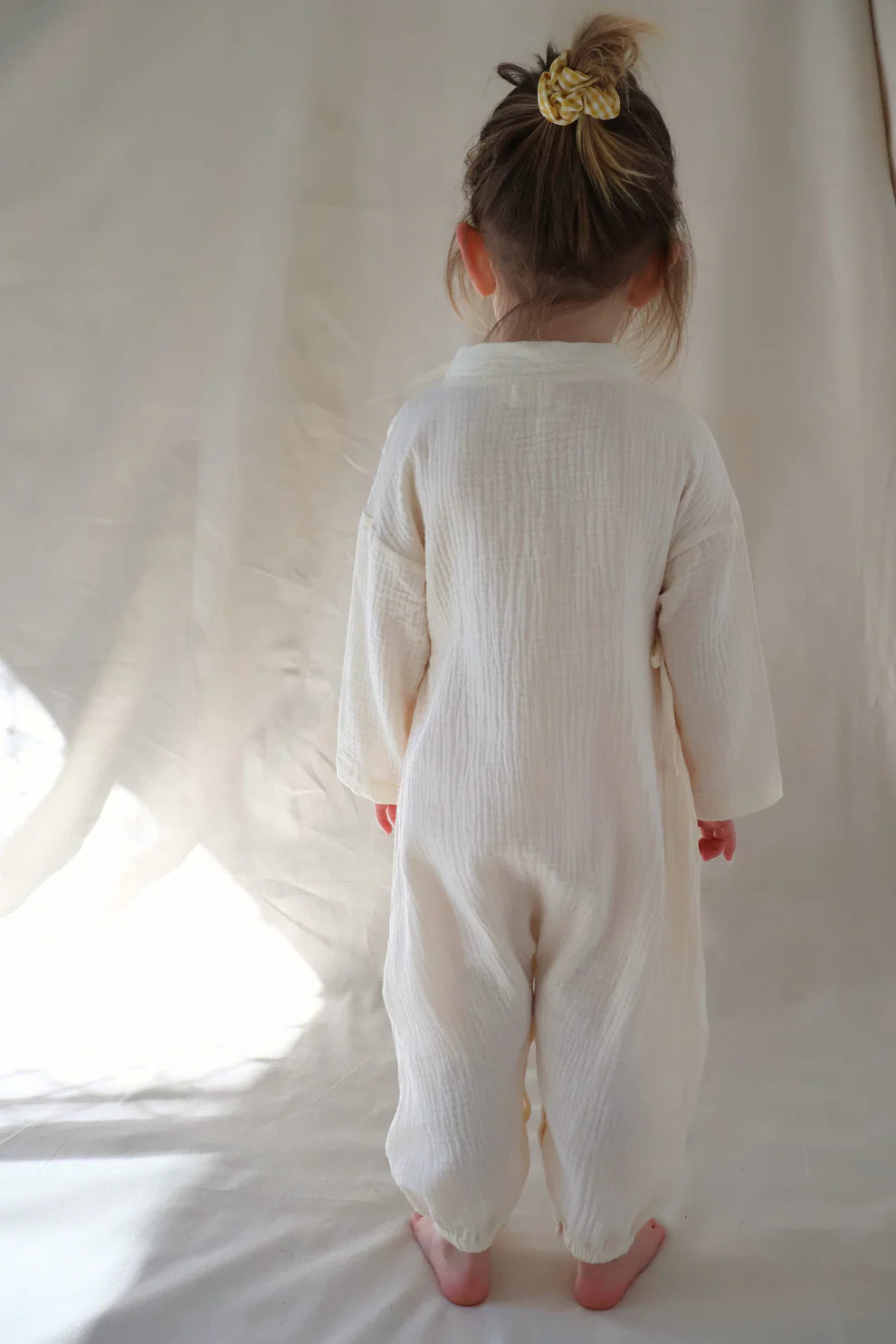 Worn Curations - Muslin Kimono Milk - 6-12M