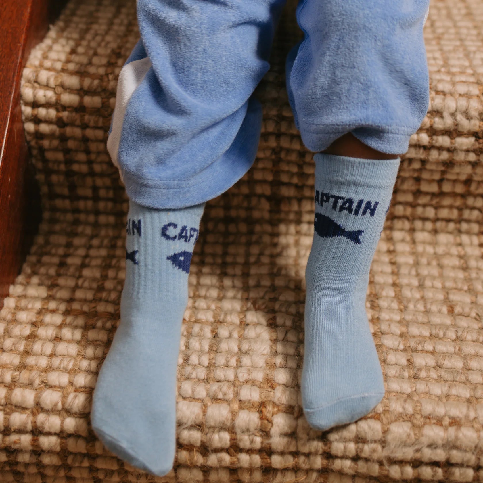 Golden Children - Captain Socks Sea Blue