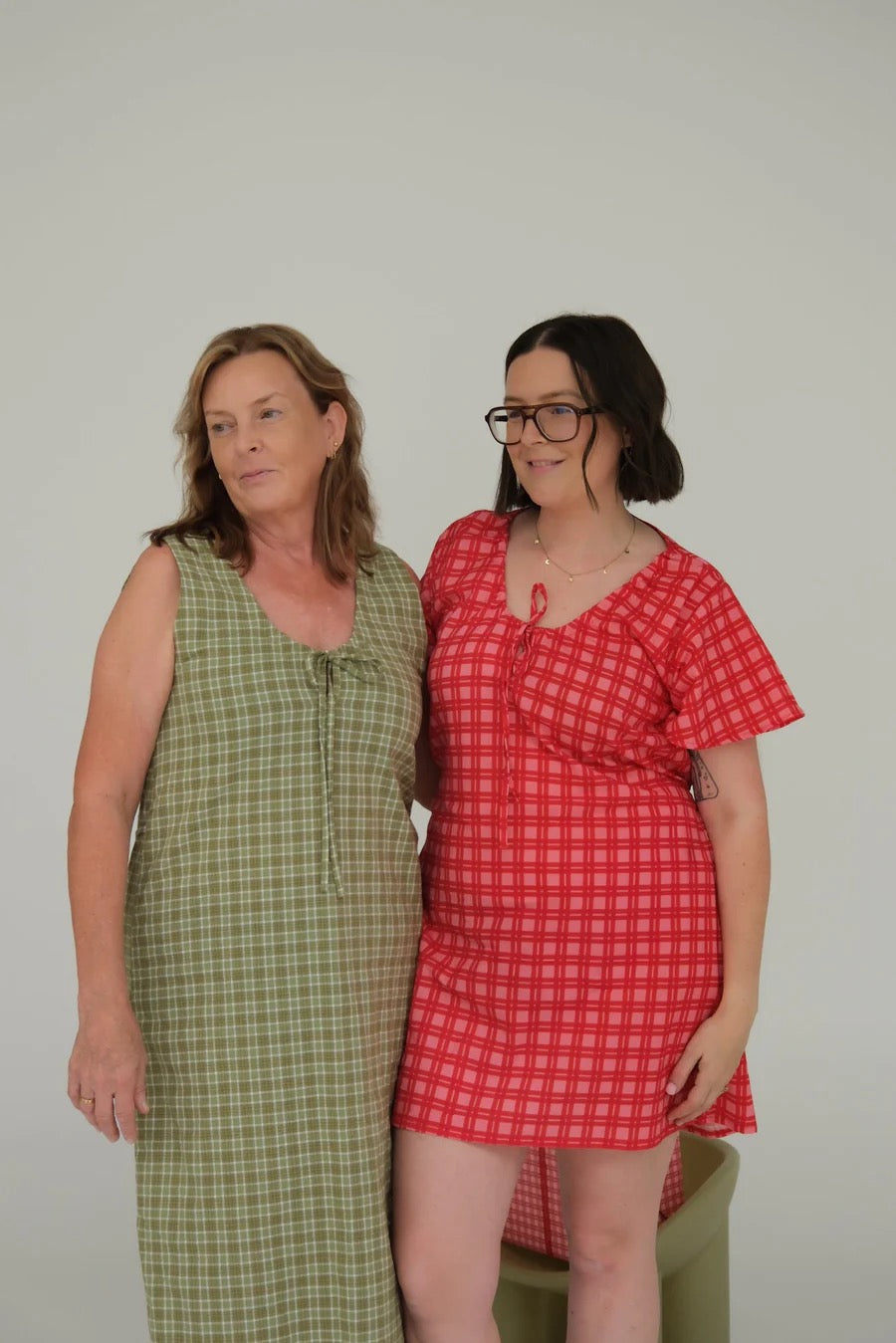 Ziggy Lou - Women's Maya Dress Thyme